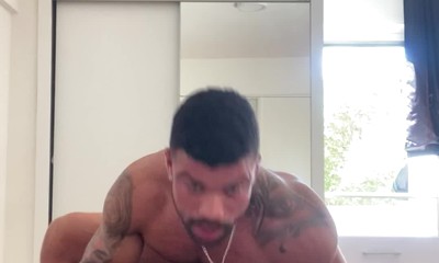 Strong man fucks naughty little bottom
