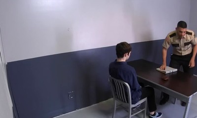 Dakota Lovell & Leo Silva - Sweet Shoplifter Sucks Officers Big Cock During