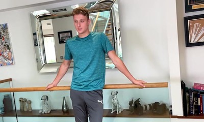 Horny Young Straight Lad Dildos his Hole & gets Manhandled & his Uncut Cock is Rock Hard!