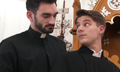 Jack Aries slimy cock going in and out of Dex devall tight asshole