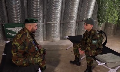 Daniel Trebol gives his fucking goodbye to Sergeant Rick Lennon