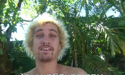 Dover Skates Nude! Boner Walk x3, Skinny dips, Slaps Ass & Long Jerk Session in Hawaii!